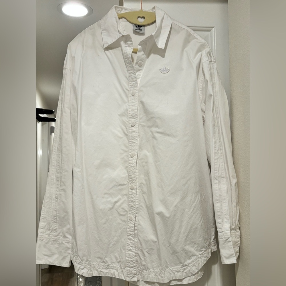 Adidas White Shirt XS